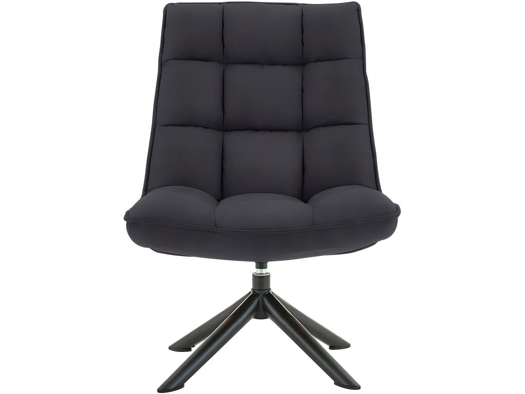 YMEA77260 Anthracite Microfiber Chaise Lounge