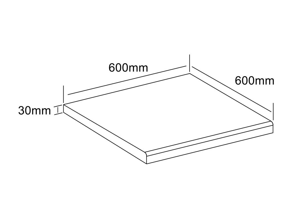 Elariva Kitchen Worktop Kitchen Furniture Kitchen Worktop Fasola Marmor-Style - 60 SPQJ92344