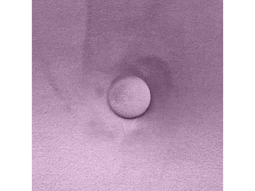 Boisona Smooth Velvet Headboard with Buttons 95x115 with Bed Legs 80/90 - Pink CSMH67404