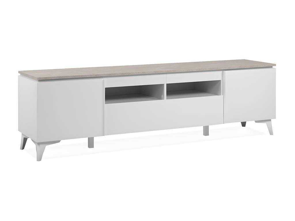 TV stand with 2 doors and 1 drawer, 177 cm wide - Boisona NHTT61340