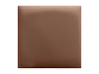 Pack of 1 Boisona eco-friendly faux leather padded wall panel, self-adhesive, for soundproofing, absorbent, clay-colored, 60x60 cm x1 CJXS21064