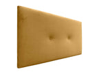 Boisona Smooth Velvet Headboard with Buttons 105x50 Beds 105 - Mustard KFFS15787