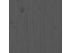 Grey Headboard 166x4x104 cm Solid Pine Wood WONJ00135