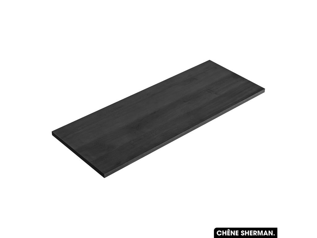 Wooden washbasin countertop - SHERMAN OAK - W.150 x D.46 x H.2.5 VRZT09050