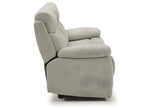 Manual 3-seater sofa in grey fabric - W- 190 x D- 90 x H- 103 cm CLYI30037