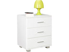 Bedside Table 45x54x34 cm Modern Nightstand with Drawer Design URAW64044