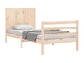 Bed frame without mattress 100x200 cm solid wood KDUG76510