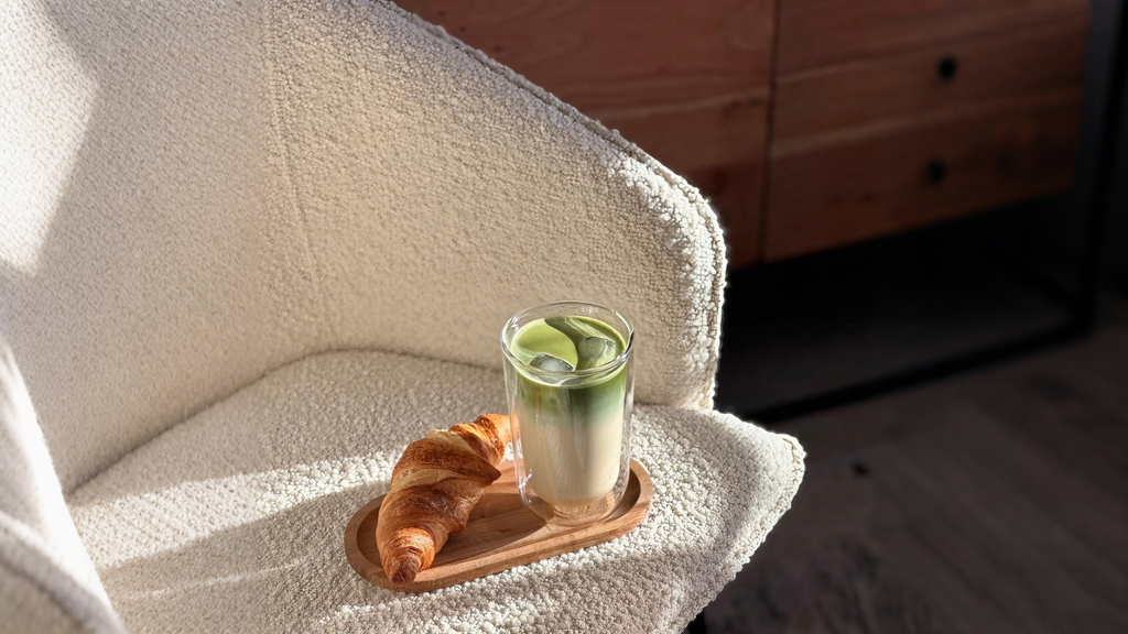 White bouclé wool-effect chair with metal legs - Tuscany VIOK67207