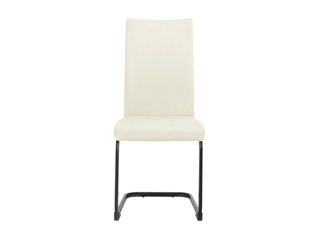 Sia - Set of 4 cream velvet chairs PDCC84439
