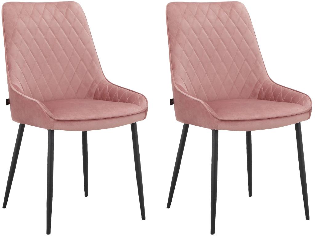 2-pack Pink Dining Chairs LHIS50182