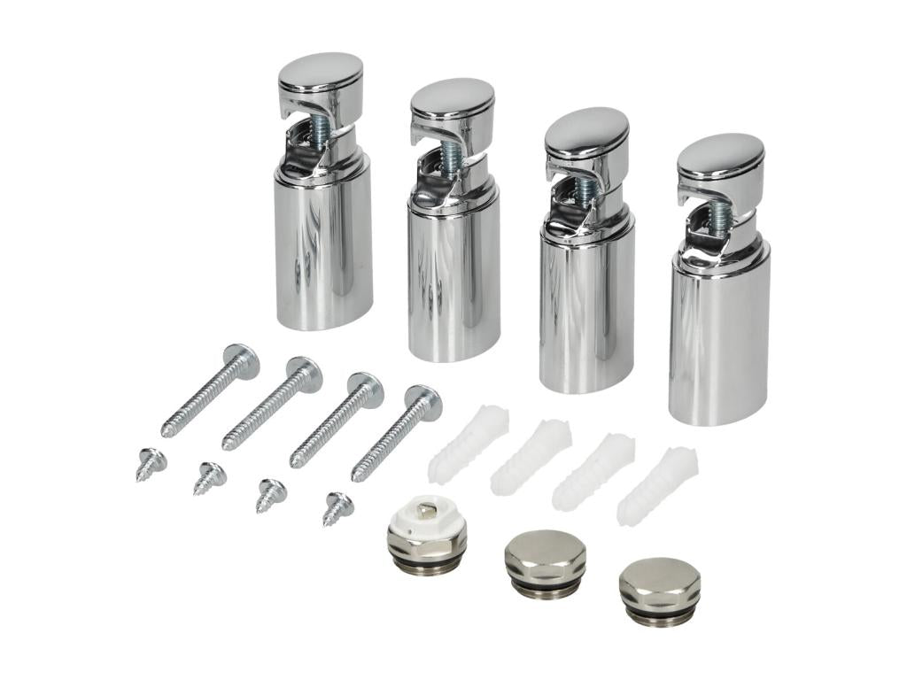 Bathroom radiator with side connection for towel warmer 50x180 ZLJX90194