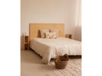 Printed natural pine wood headboard 105x80cm - Elariva CZEP92744