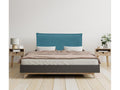 Elariva Smooth Natural Linen Headboard with Padding 95x50cm 90cm Beds - Turquoise BPCI67979