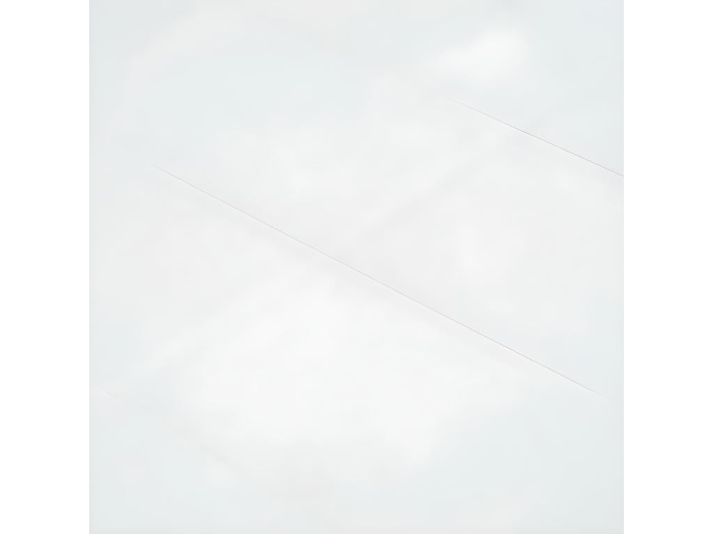 Elariva - White Garden Table 150x90x72 cm Plastic Rattan Look QJSU16909