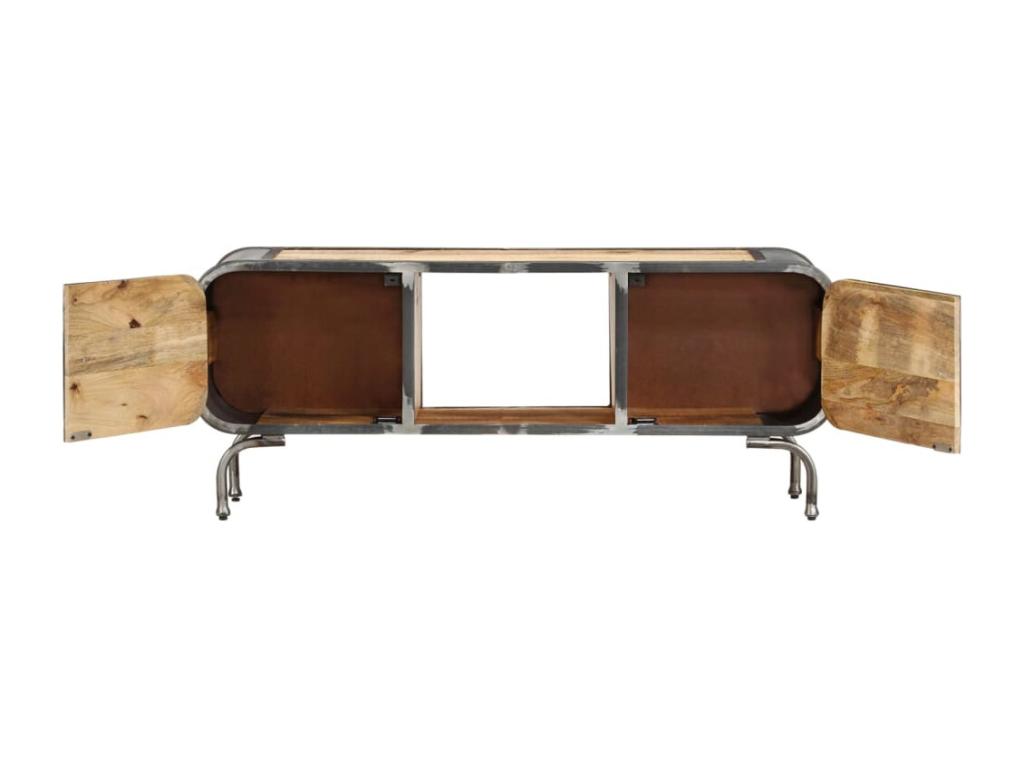 TV stand 110x30x42 cm Solid mango wood SOIR72437