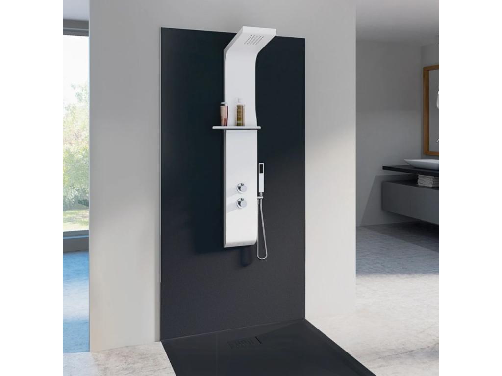 Boisona White Cleansing Shower Column Boisona FWKZ52989