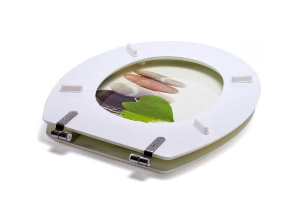 Elariva MDF Toilet Seat - Stainless Steel Hinges SRFY21206