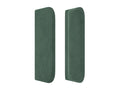 Headboard with wings, Dark Green, 93x16x78/88 cm, Velvet, ZRYI91721