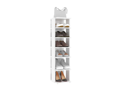 Shoe cabinets, 2 pcs, glossy white, 25x27x102 LBWO15784