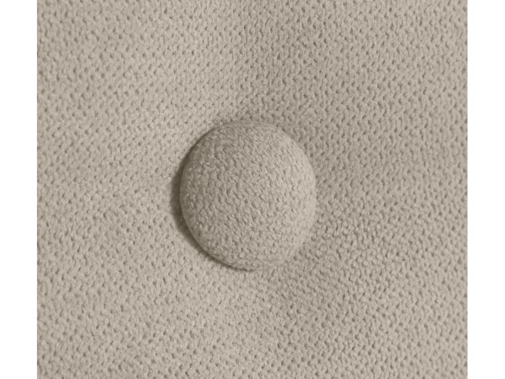 Boisona Smooth Fabric Headboard with Buttons 95x105cm with Legs for 90cm Beds - Boisona CHBI71038