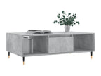 Concrete grey coffee table 104x60x35 cm engineered wood HDND93563