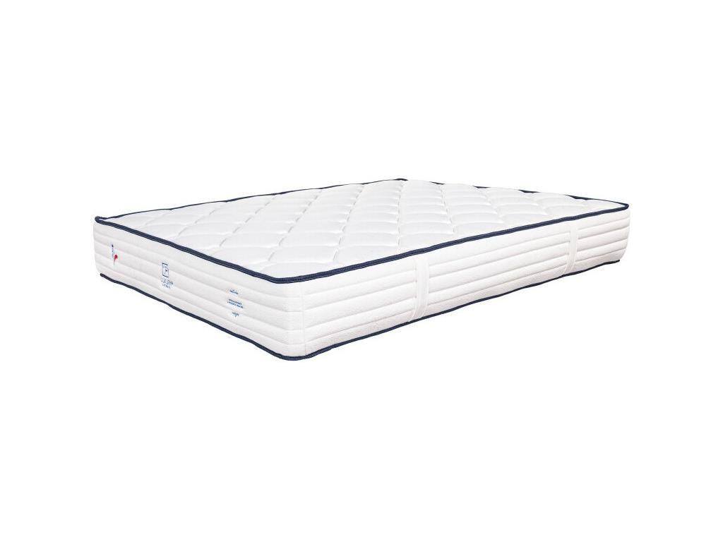 Patriote 27cm Pocket Spring Mattress, High-Density Foam, Independent Sleeping Zones, Firm Support, Pillow, Duvet 140x190cm QNNI55183