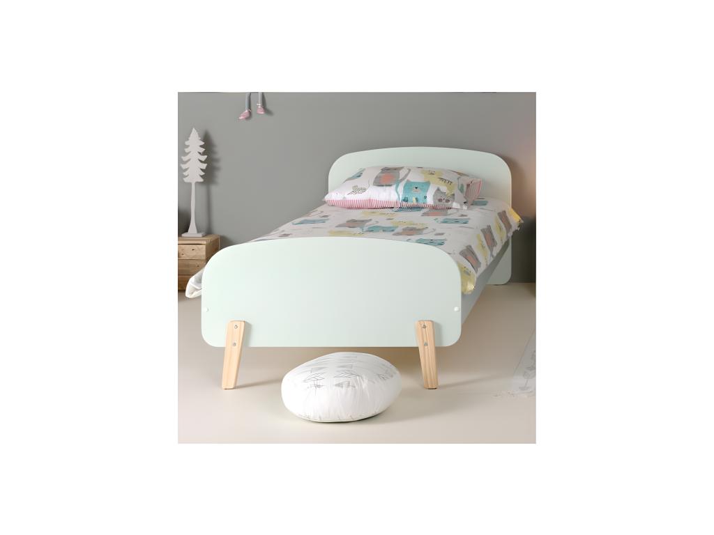 Children's Bed K1 90x200 - Slatted base included GREEN Delivered with slatted base JSZG53622