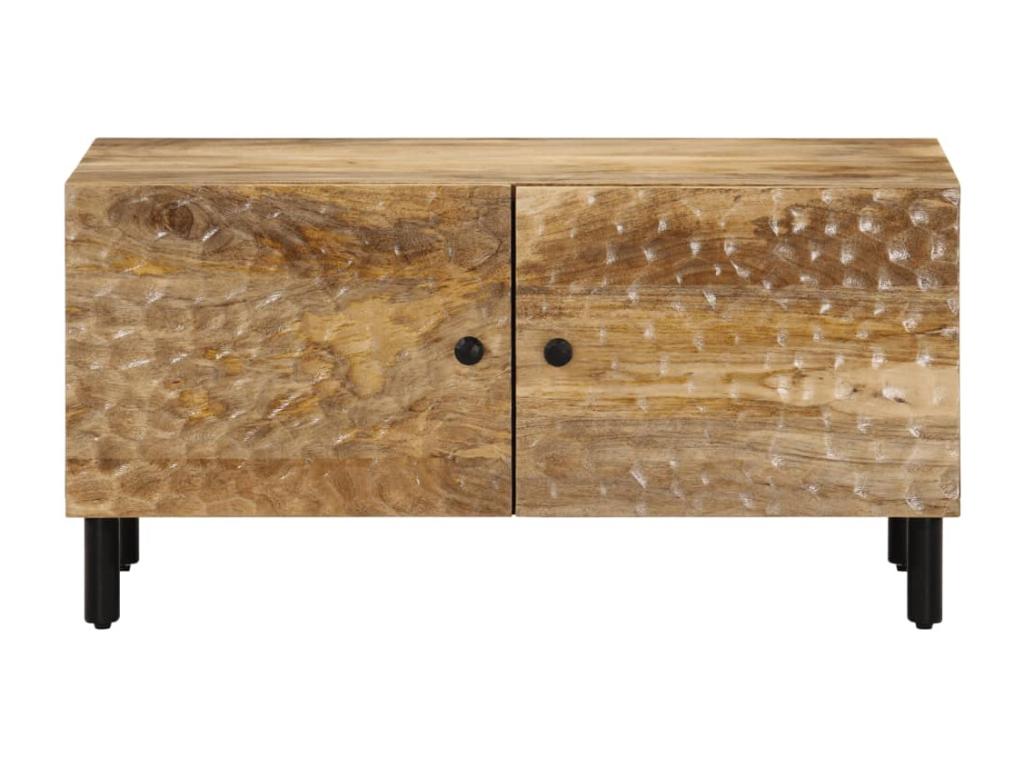 Coffee table 80x50x40 cm solid mango wood EQKV69373
