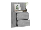 Grey wall-mounted bedside table JJUW96381