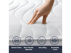 Single mattress 95x200 with orthopedic memory foam - Height 20 cm - Made in Italy CLSM02009