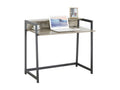Boisona collection straight desk with exotic wood effect Boisona RXCO75340