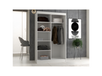 Elariva - 2-Door Sliding Wardrobe - 120cm Wide - 2-Door Bedroom Wardrobe KMPT73110