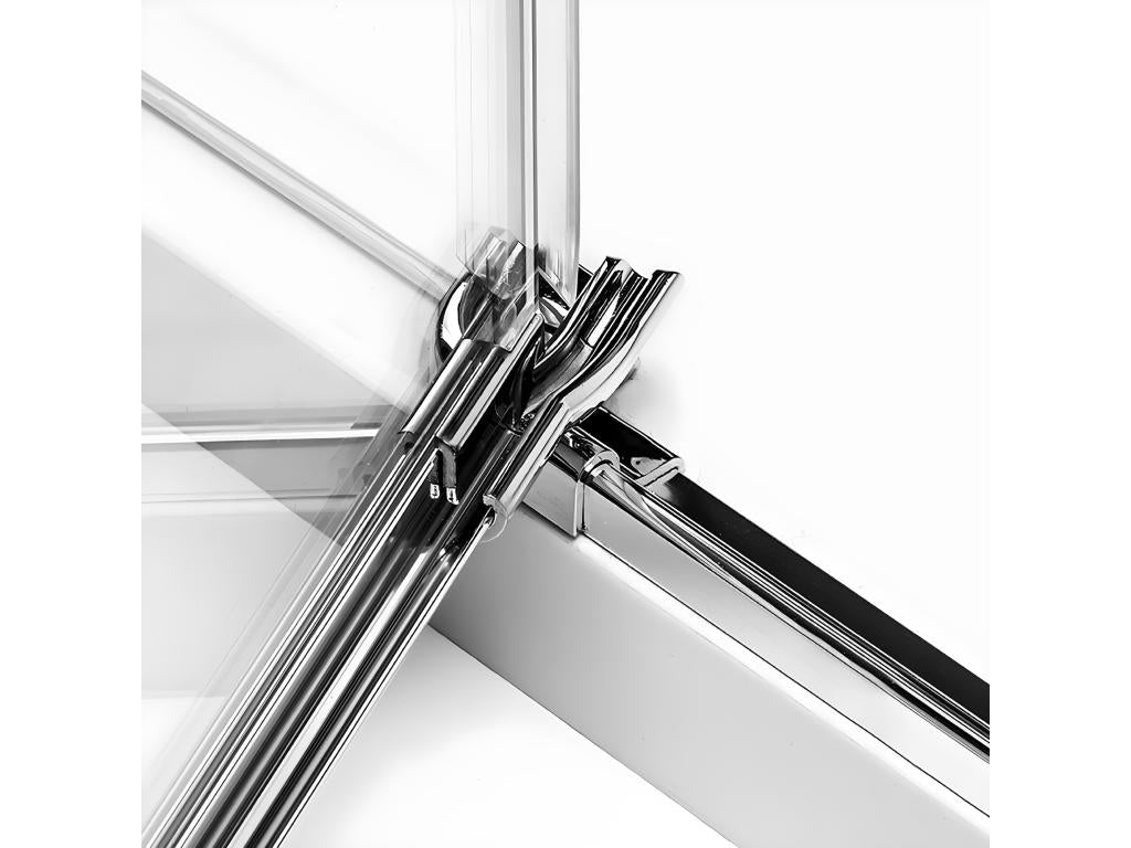 Left-hand pivoting shower enclosure 80x70, color, front access XBZY43246