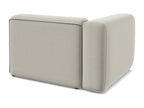 Module with left-hand armrests in velvet - Elariva DJQA09051