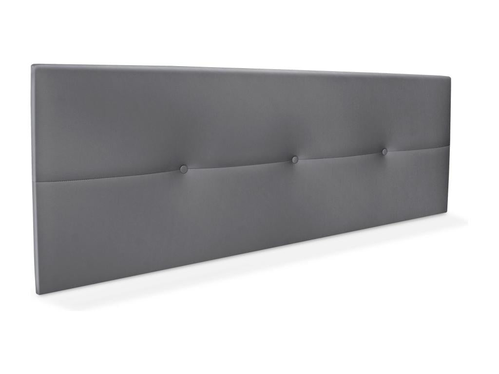 Elariva Faux Leather Headboard with Buttons 160x50cm for 150/160cm Beds - Grey RISG77577