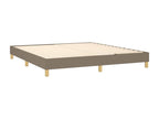 Bed base with LED mattress 160x200 cm Fabric GXKM35486