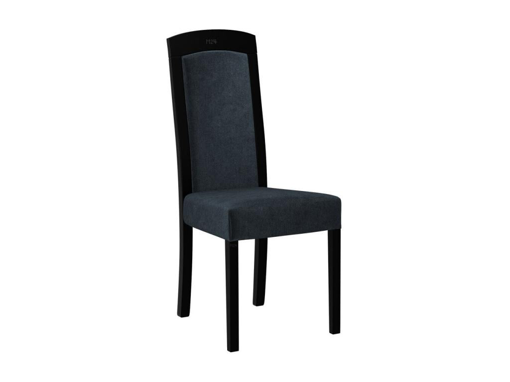 Boisona 345 Chair Black - Blue 96x45x41cm Upholstered Wood OOQR43789