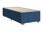 Boisona bed base with mattress, blue, 90x190 cm, fabric XHLT38329