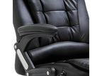 Black Faux Leather Office Chair CDDV33752