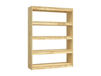 Bookshelf/Room Divider 100x30x135.5 cm Solid Pine VOAD00314