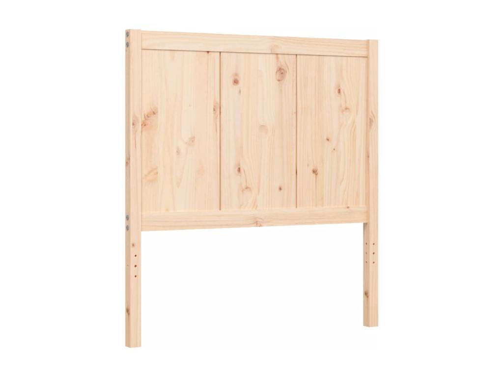 Bed frame without mattress 100x200 cm solid wood KDUG76510