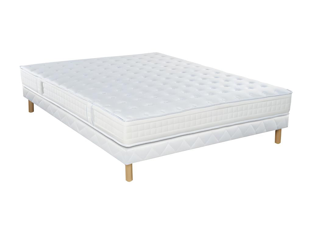 Traditional Bed Base Set with Legs 180x210 Foam GCEM05241