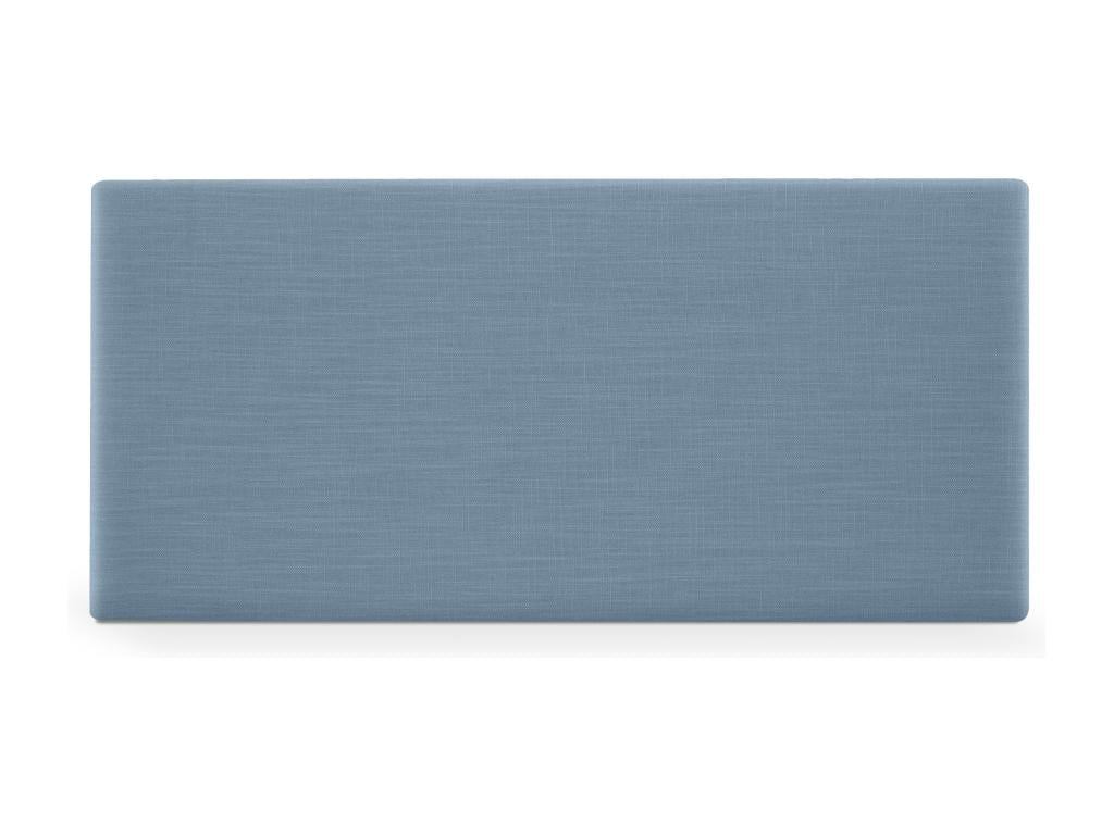 Boisona Smooth Natural Linen Headboard 105x50cm Beds 105 - Blue IVOJ69872