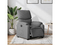 Electric Recliner Chair, Dark Grey Fabric DMPJ55411