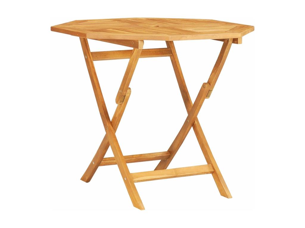 5-piece garden dining set, solid teak wood, AVDN28142