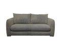 Elariva - 2.5 seater corduroy sofa - Khaki green ZIVS76474