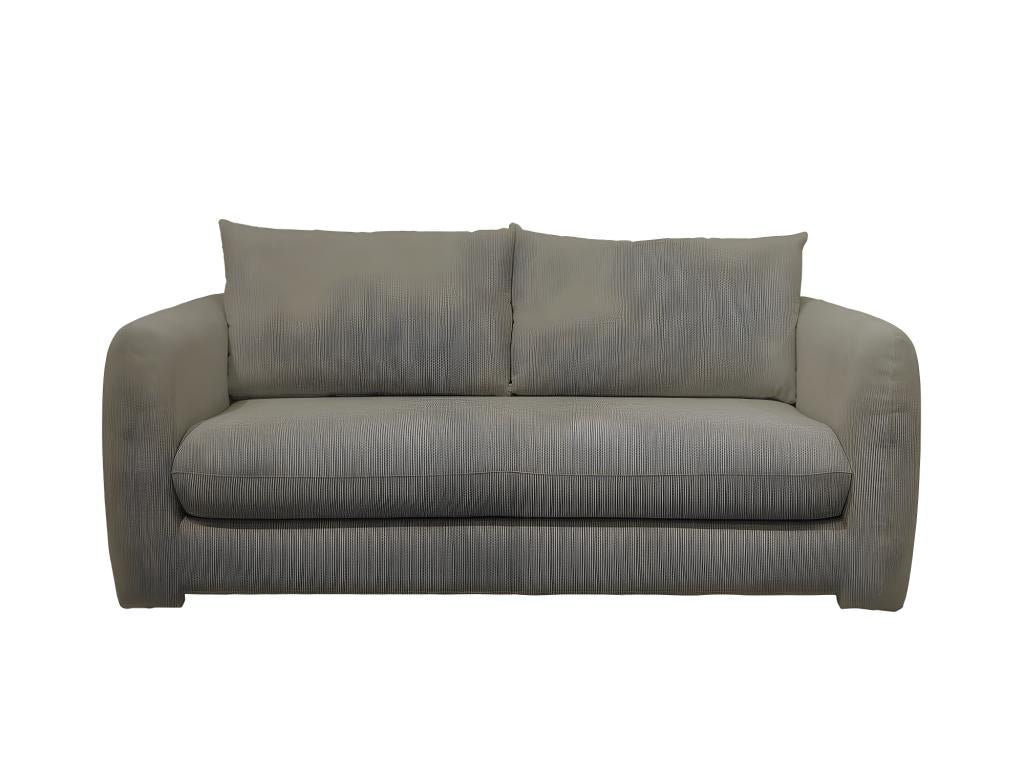 Elariva - 2.5 seater corduroy sofa - Khaki green ZIVS76474