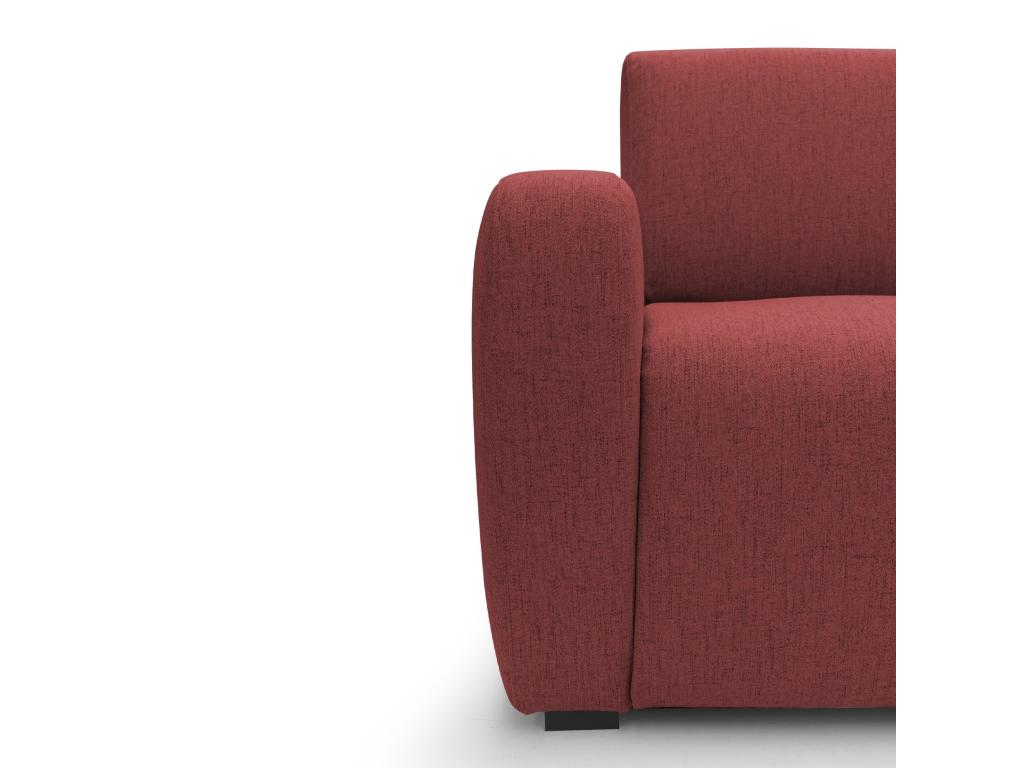 Boisona Convertible Sofa Bed with 20cm Waterproof Fabric Mattress T03 215cm Mattress - 160x197 Red MKTE50349