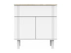 Chest of drawers with 2 doors and 1 drawer - White LFHW49042
