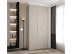 Hinged door wardrobe 4 245.5/120/40 3 doors cashmere/gold KYLK67009